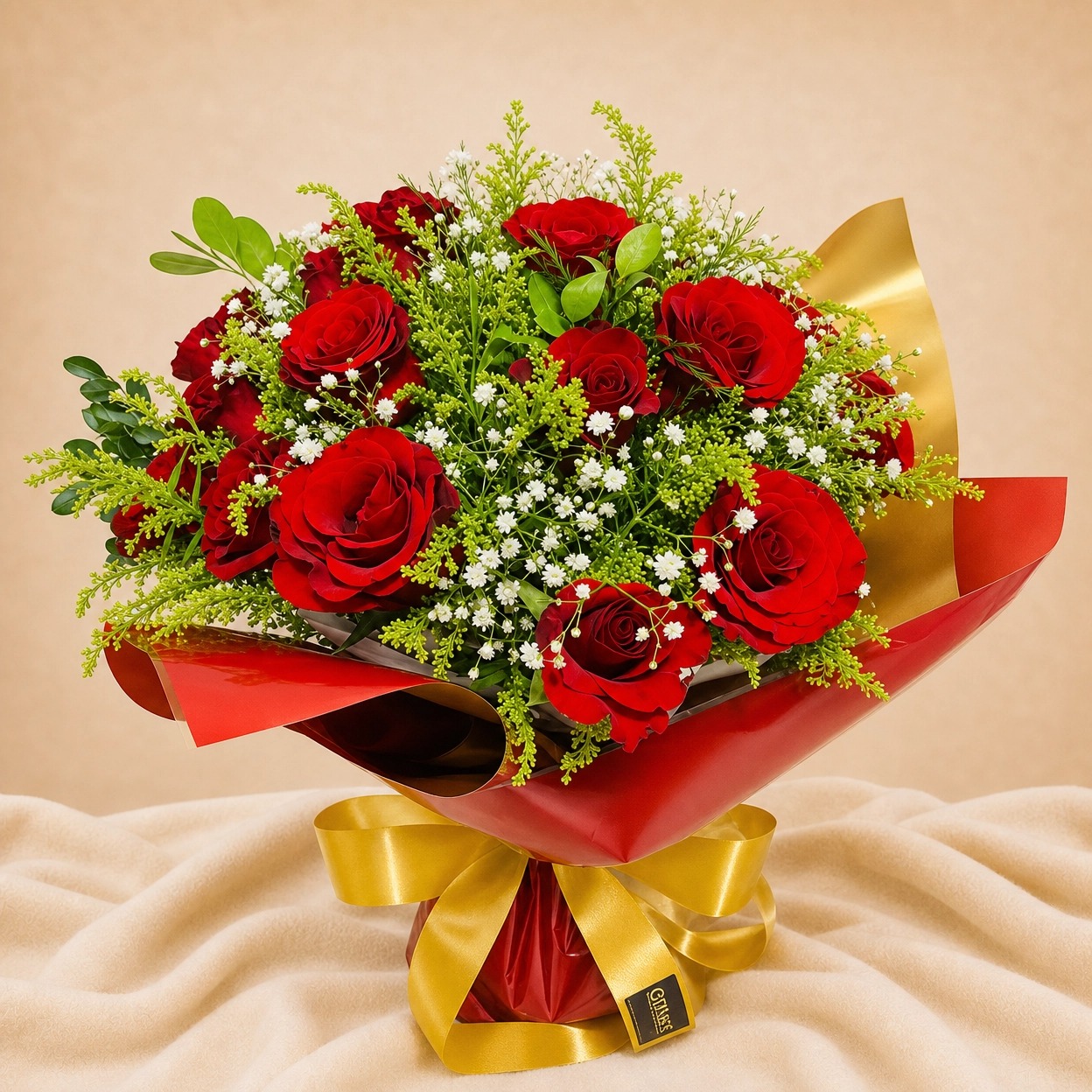 Buqu� com 18 Rosas - Dia das M�es