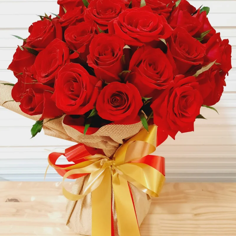 Buqu� de 50 Rosas Vermelhas