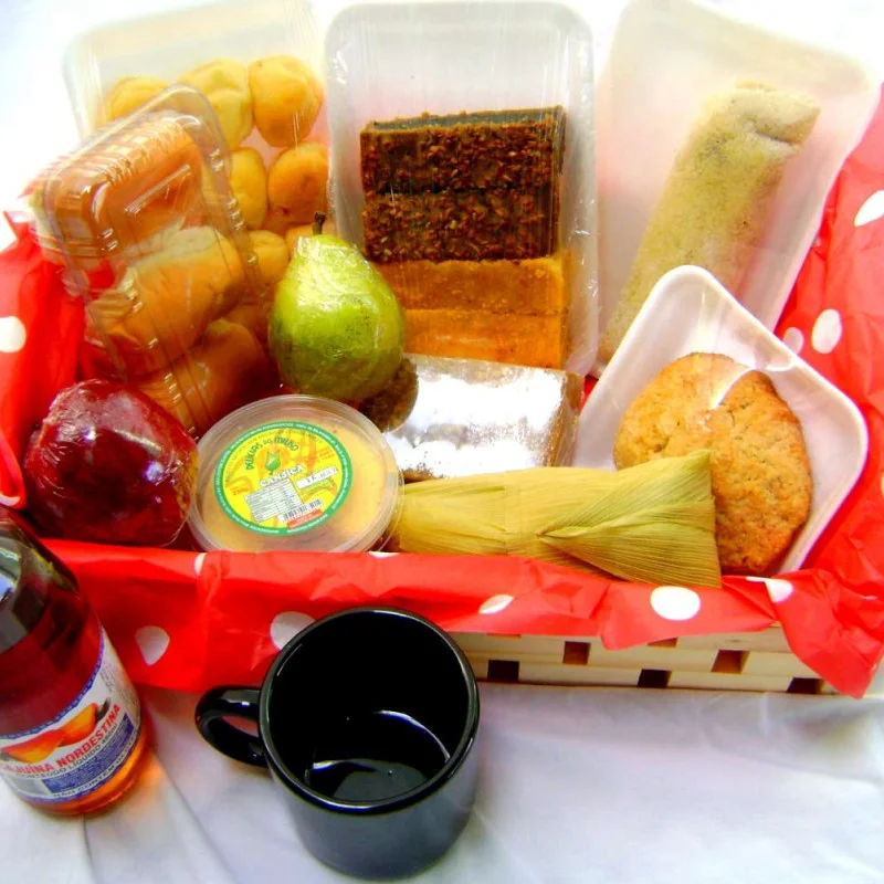 Cesta Caf� da Manh� Nordestina