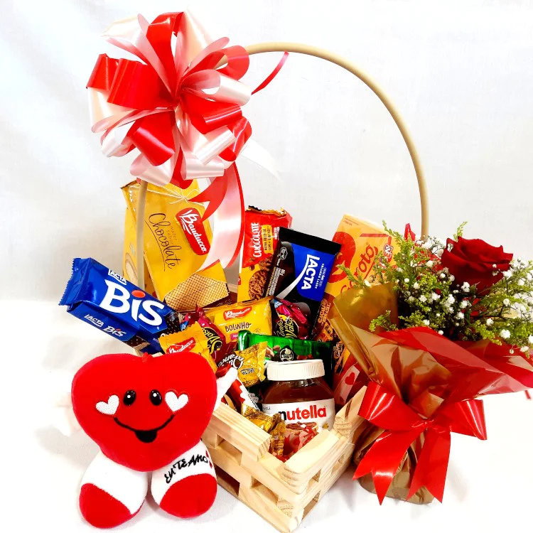 Cesta de Chocolate - Do�ura