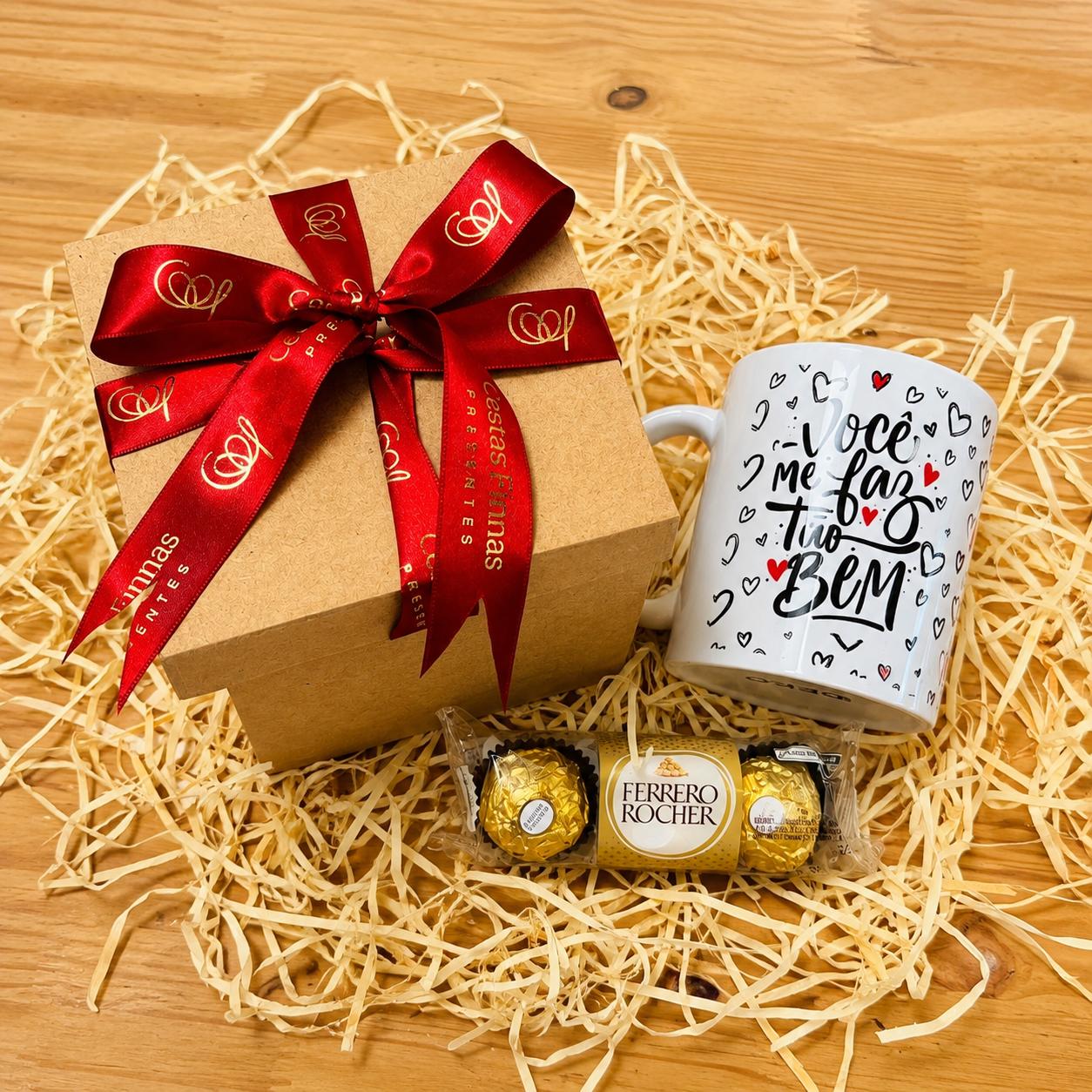 Mini Kit Caneca Rom�ntica mais Ferrero