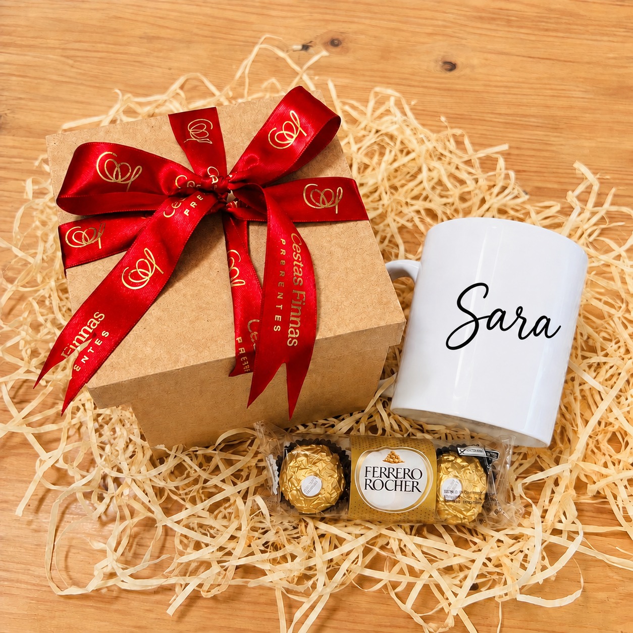 Mini Kit Caneca Personalizada mais Ferrero