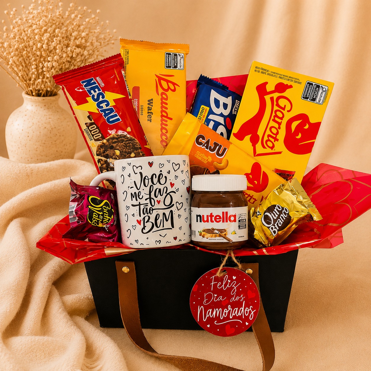 Cesta de Chocolates Doce Amor